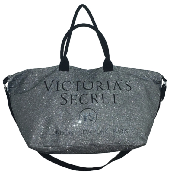 Victoria's Secret Glitter Weekender Bag - Picture 3 of 11